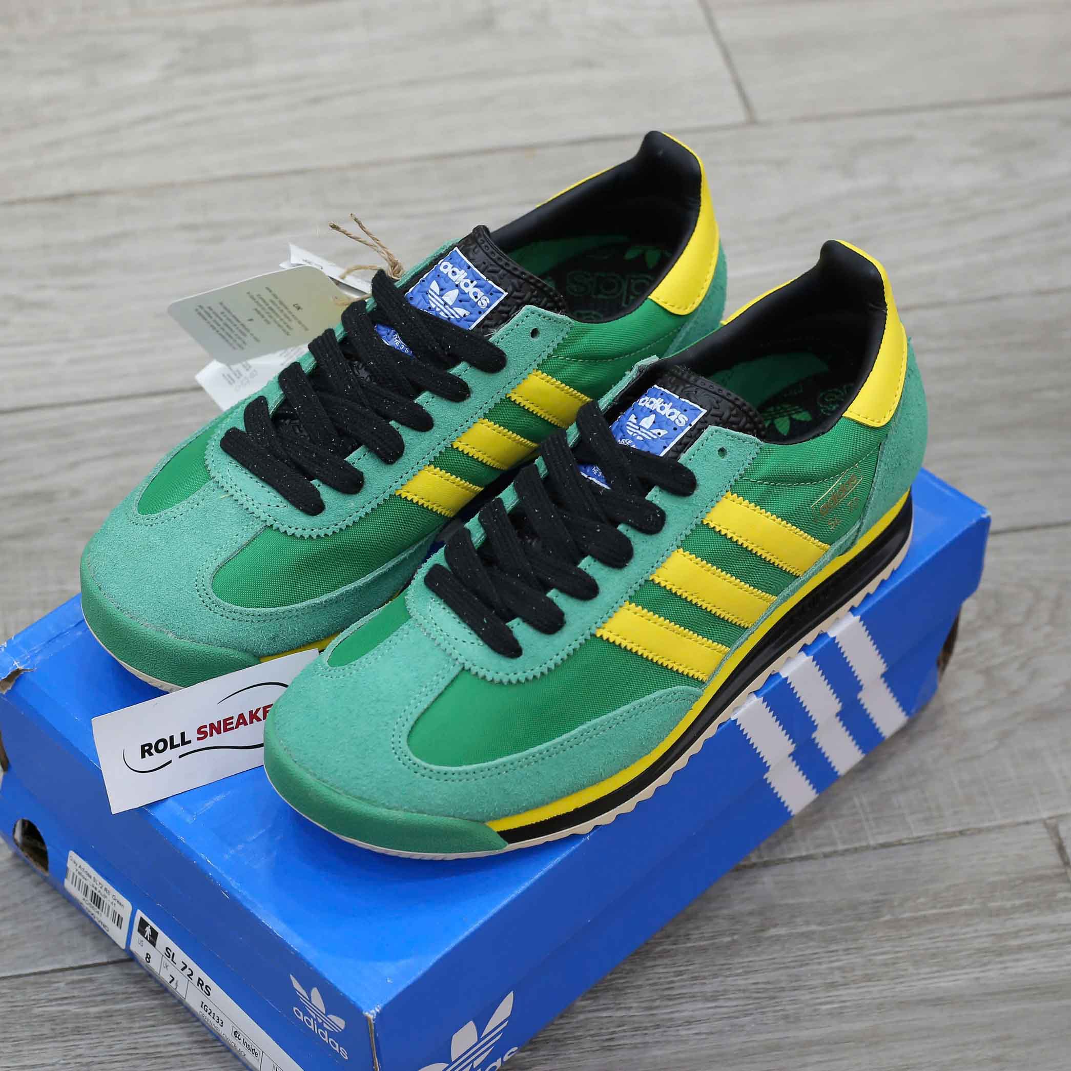 Giày Adidas SL72 RS ‘Green Yellow’ IG2133 Like Auth