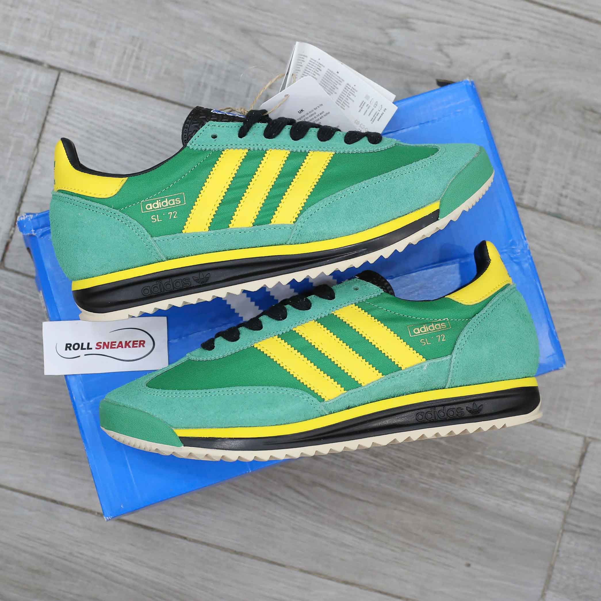 Giày Adidas SL72 RS ‘Green Yellow’ IG2133 Like Auth