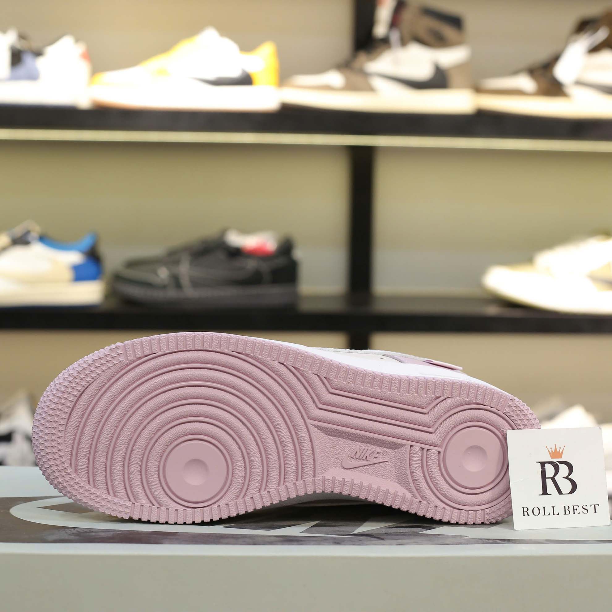 Giày Air Force 1 Low Global Pink Cream