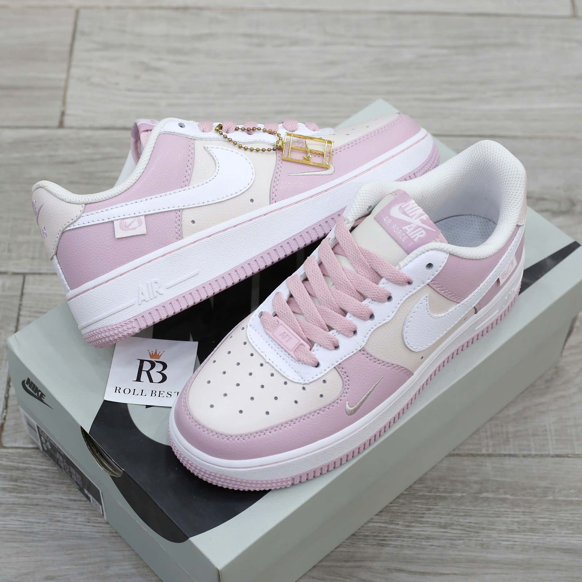 Giày Air Force 1 Low Global Pink Cream