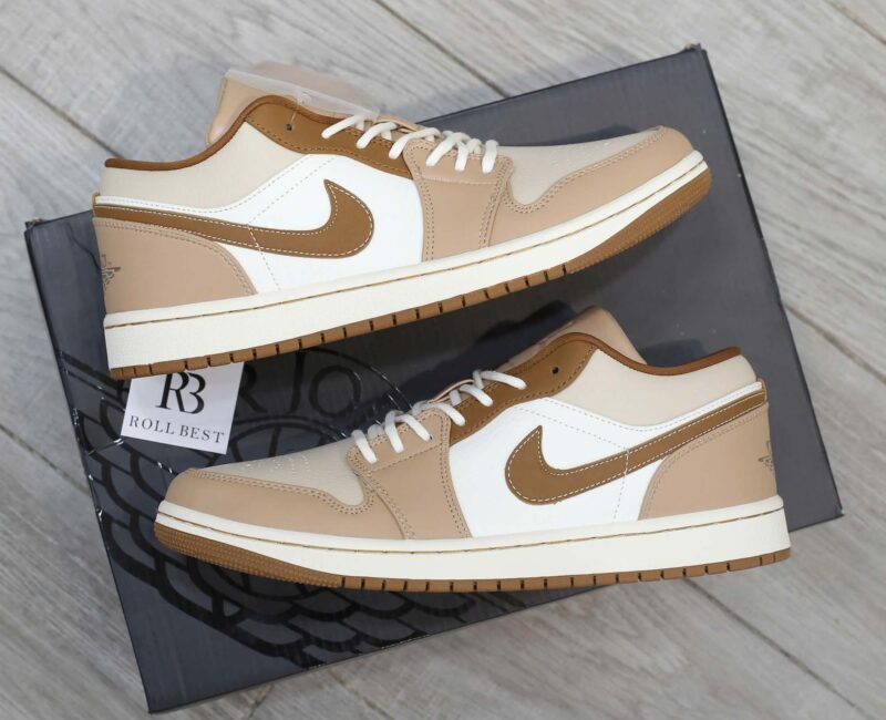 Giày Air Jordan 1 Low Se Hemp Oatmeal Best Quality