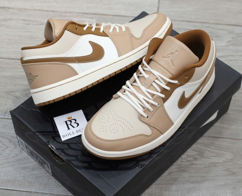 Giày Air Jordan 1 Low Se Hemp Oatmeal Best Quality
