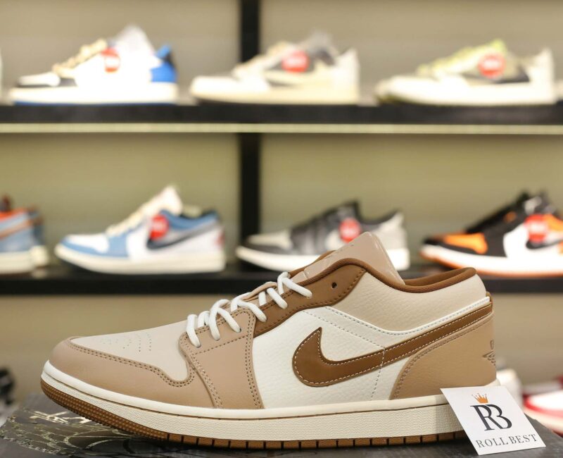 Giày Air Jordan 1 Low Se Hemp Oatmeal Best Quality
