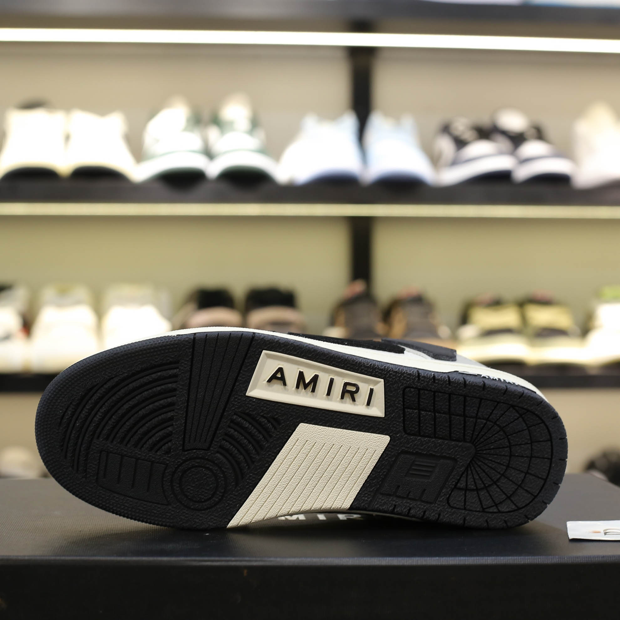 Giày Amiri Skel Low Top White Light Grey Black Best Quality