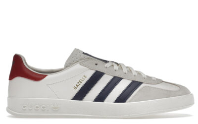 Giày Gucci x Adidas Women’s Gazelle ‘White’ Best Quality