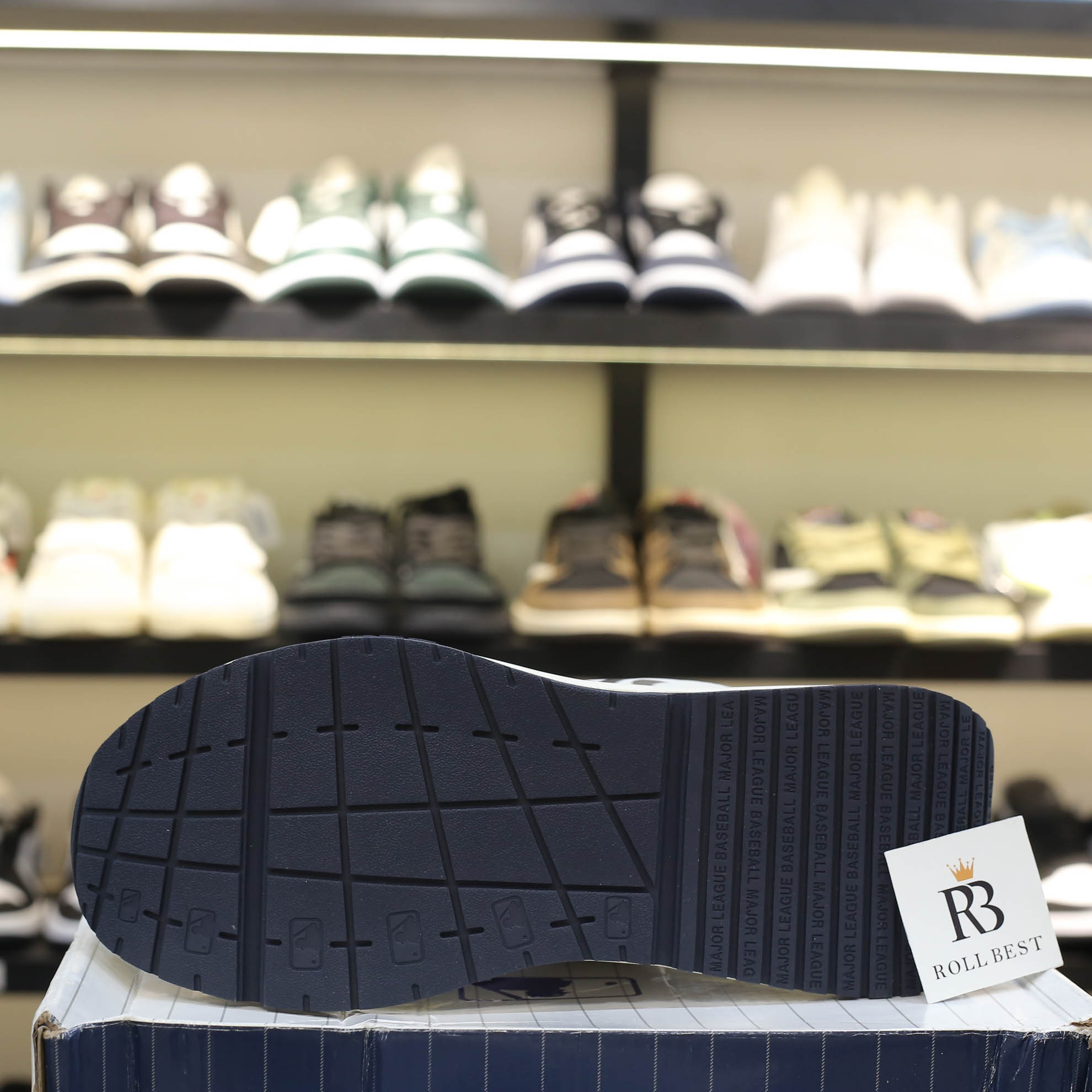 Giày MLB Chunky Runner NY ‘Black White’ Beat Quality