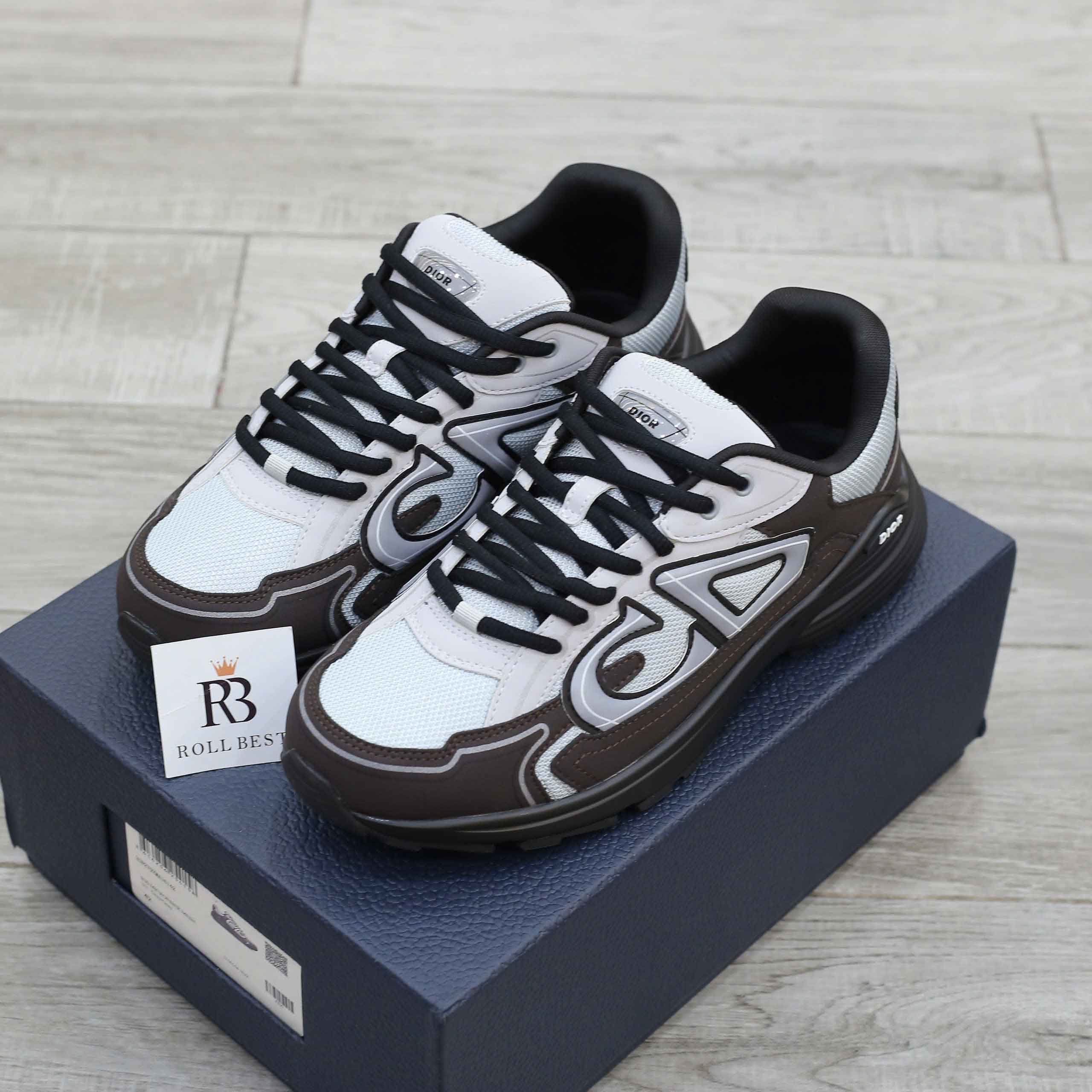 Giày Nam Dior B30 Sneaker Grey Best Quality