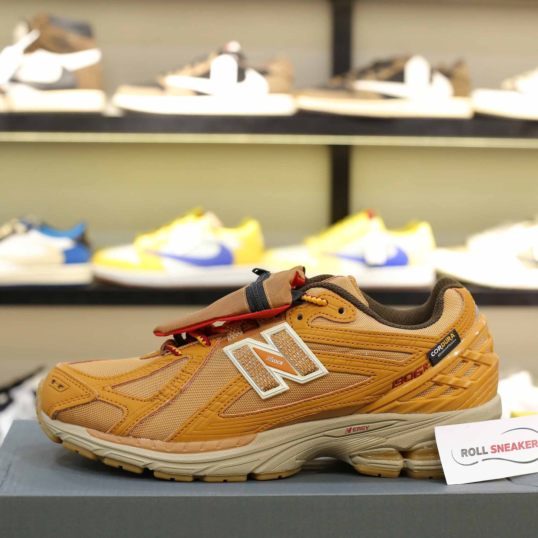 Giày New Balance 1906R Condura Pocket Tobacco Vàng Nâu Like Auth