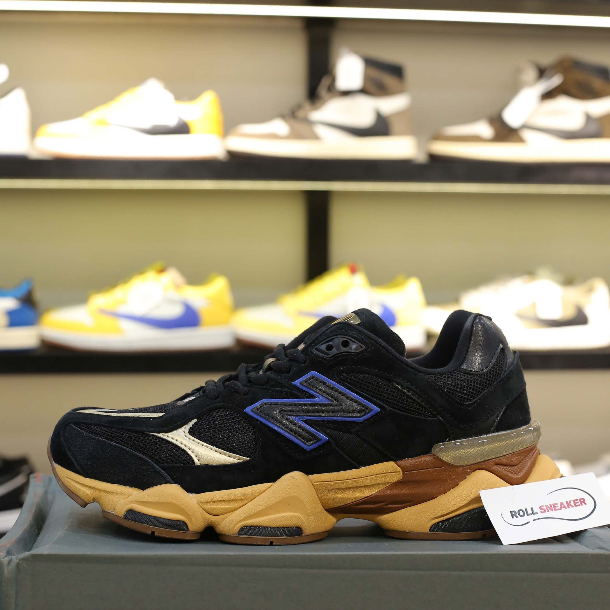 Giày New Balance 9060 'Black Royal Gum Men Like Auth