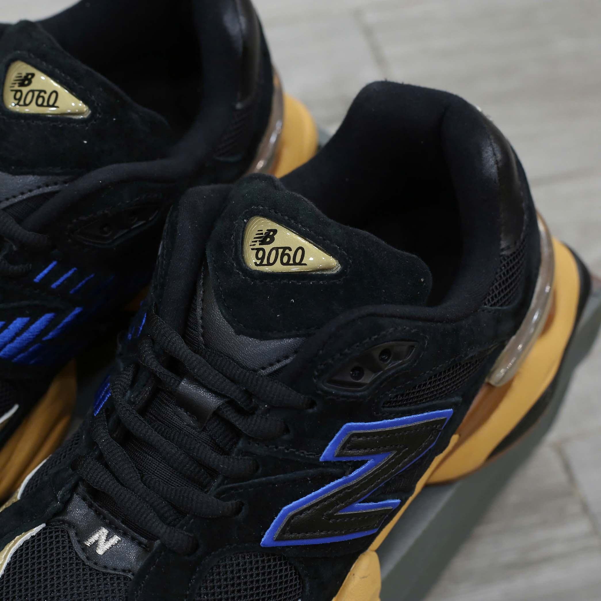 Giày New Balance 9060 'Black Royal Gum Men Like Auth