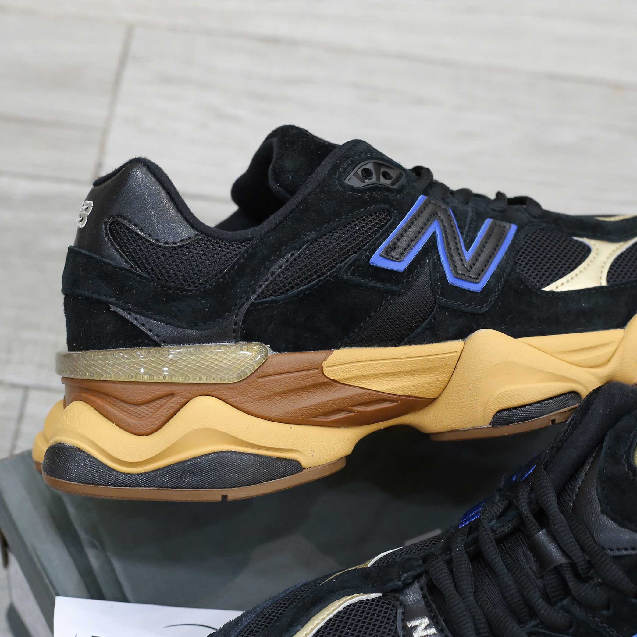 Giày New Balance 9060 'Black Royal Gum Men Like Auth