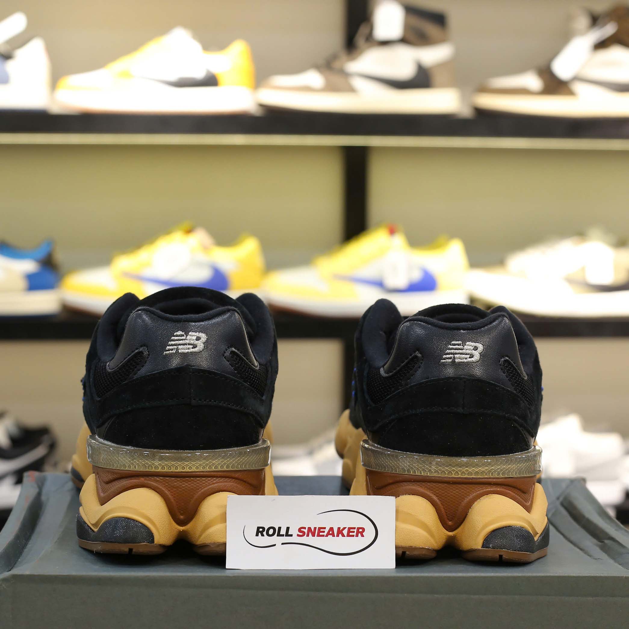Giày New Balance 9060 'Black Royal Gum Men Like Auth