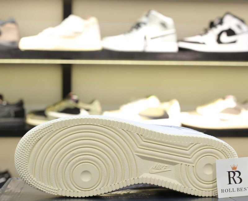 Giày Nike Air Force 1 Low Just Do It White Stitch Best Quality