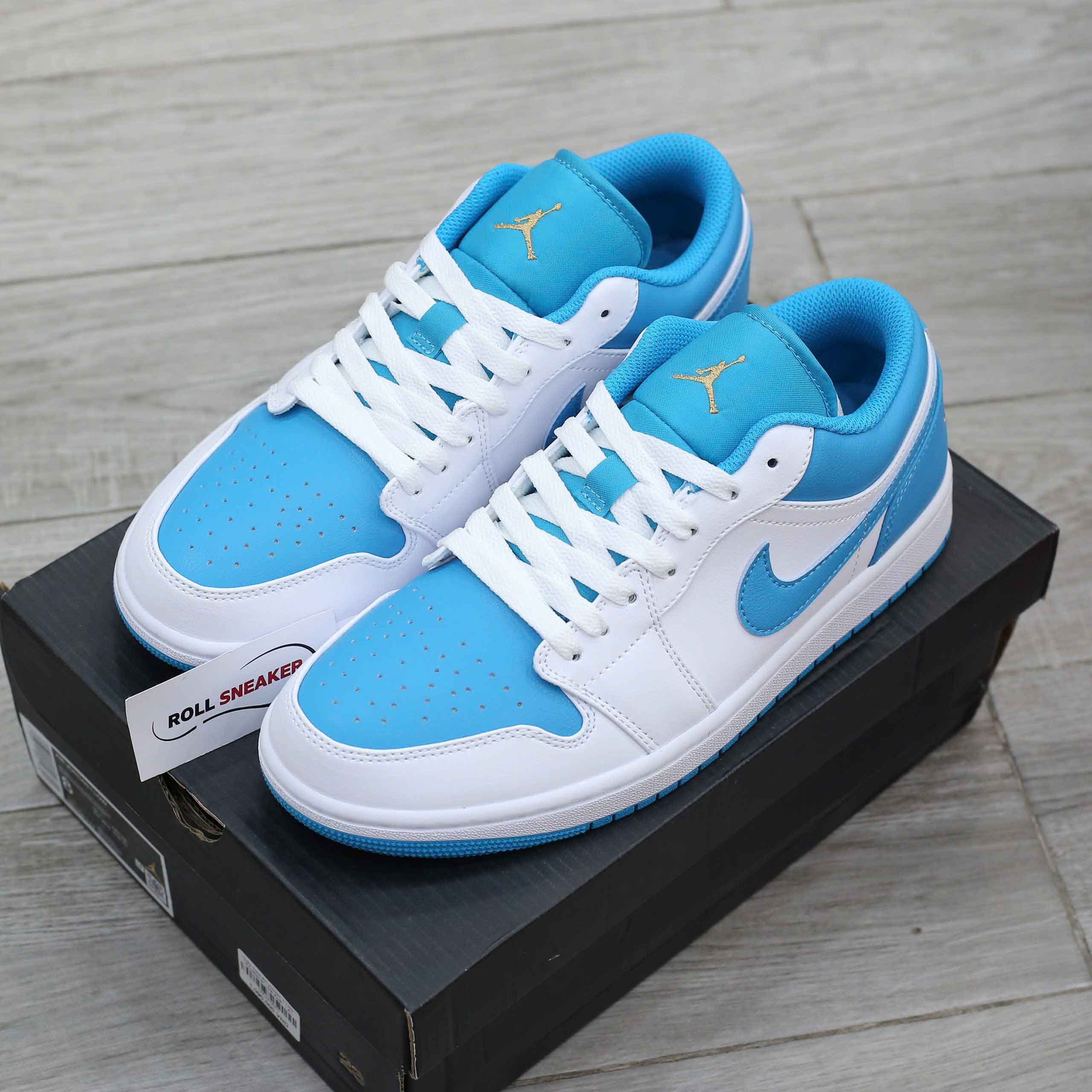 Giày Nike Air Jordan 1 Low Aquatone Like Auth