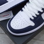 Giày Nike Air Jordan 1 Low ‘Midnight Navy Wolf Grey’ Like Auth