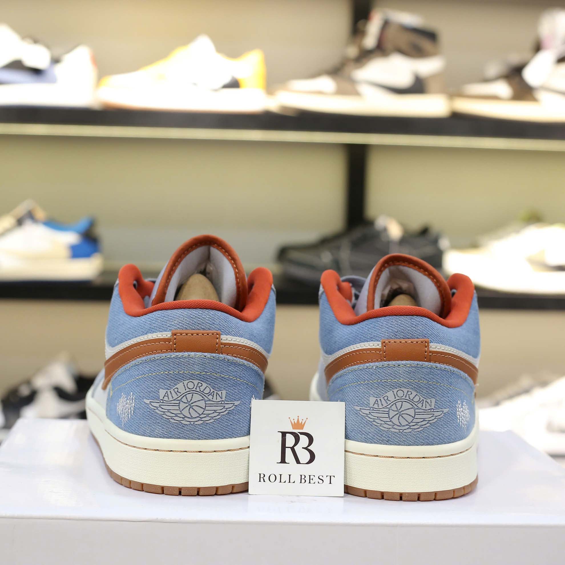 Giày Nike Air Jordan 1 Low Phantom Denim Best Quality