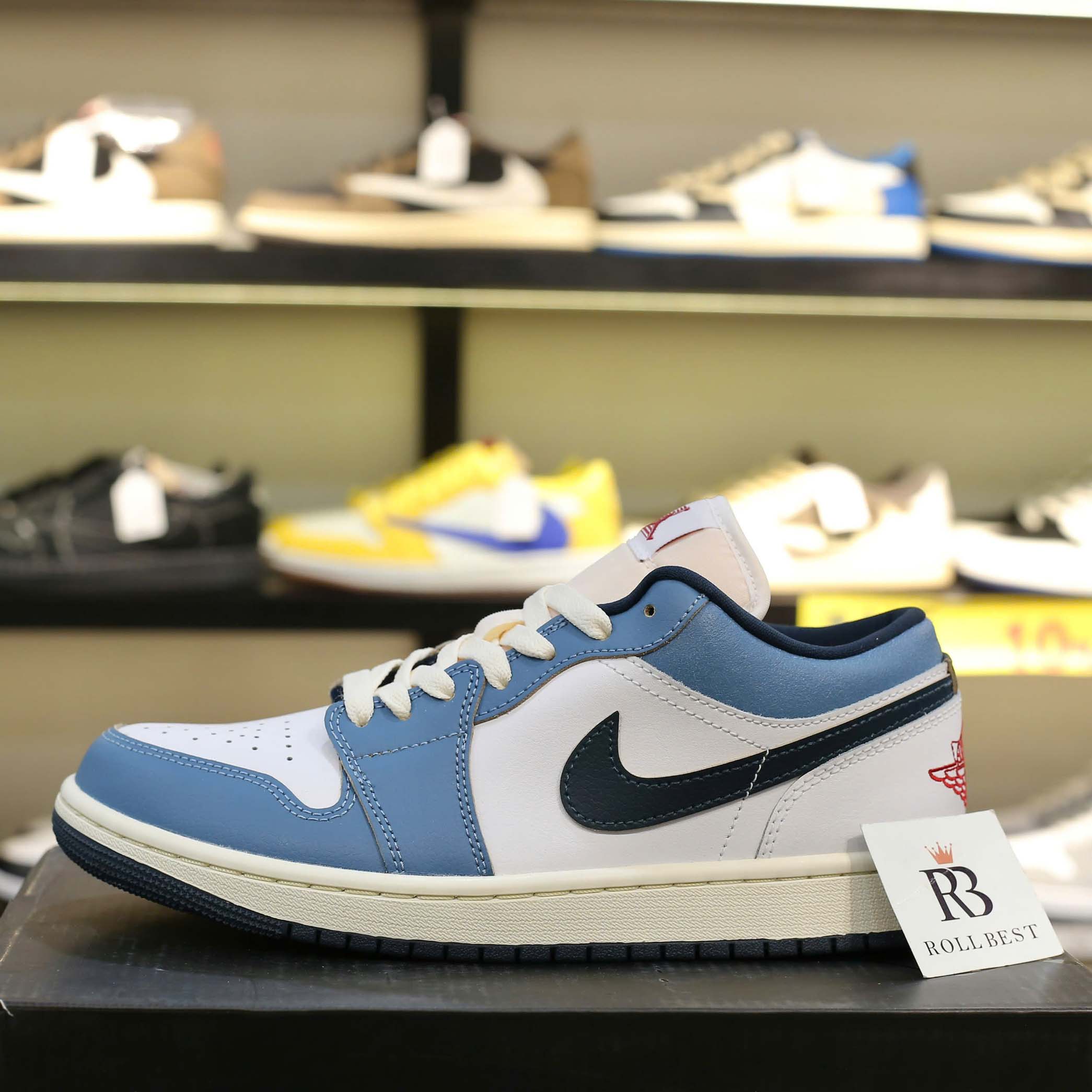Giày Nike Air Jordan 1 Low SE Shoes ‘Armory Navy’ Best Quality