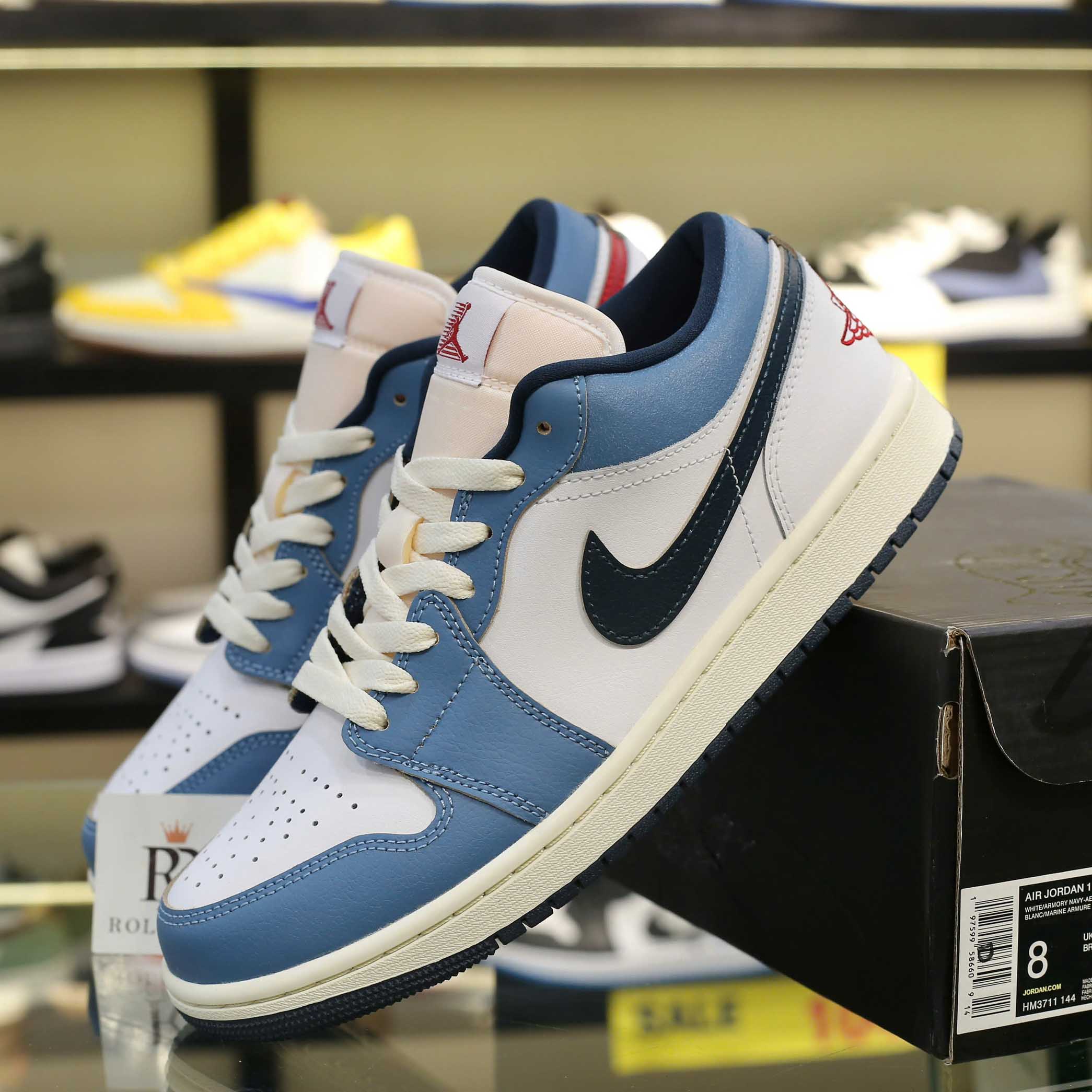 Giày Nike Air Jordan 1 Low SE Shoes ‘Armory Navy’ Best Quality