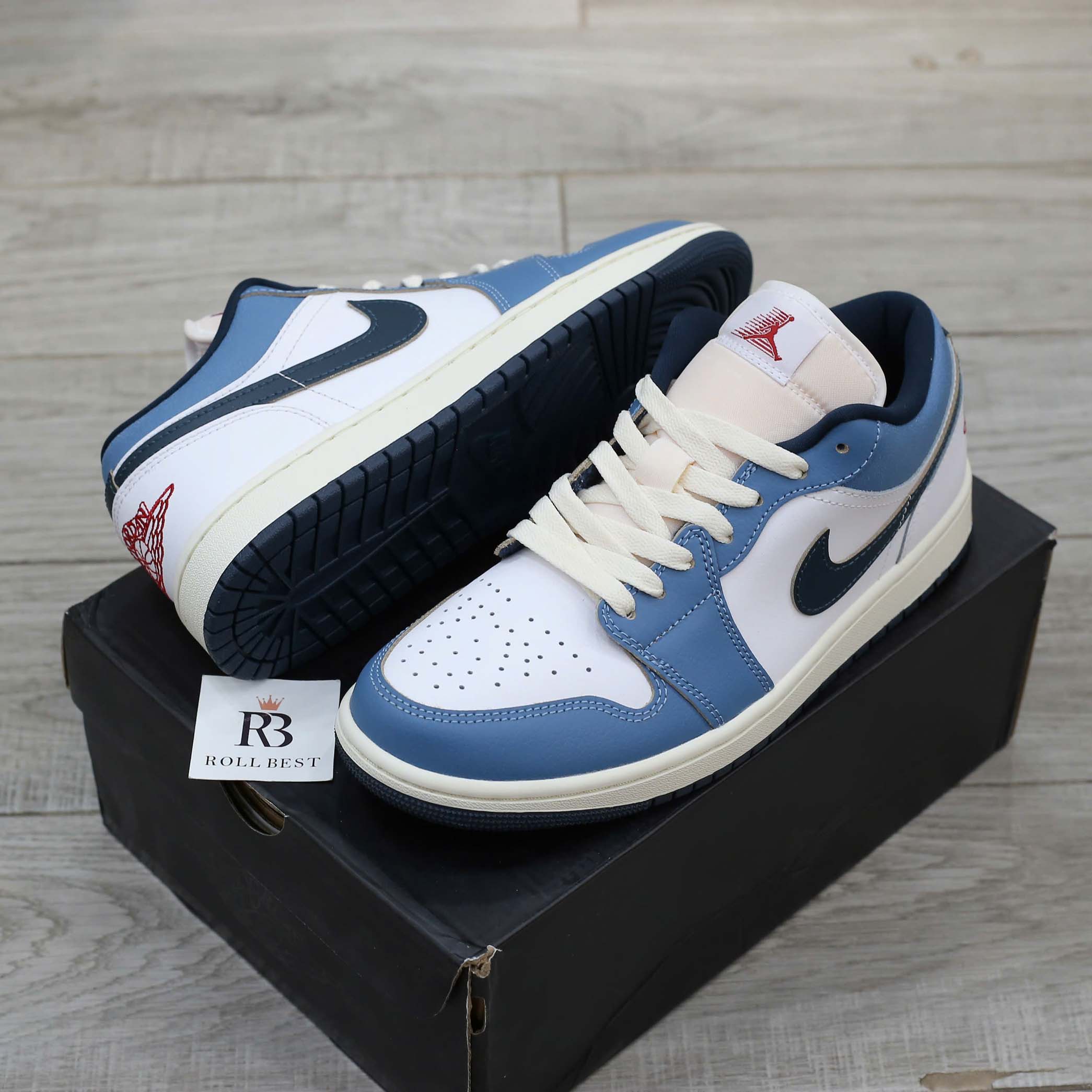 Giày Nike Air Jordan 1 Low SE Shoes ‘Armory Navy’ Best Quality