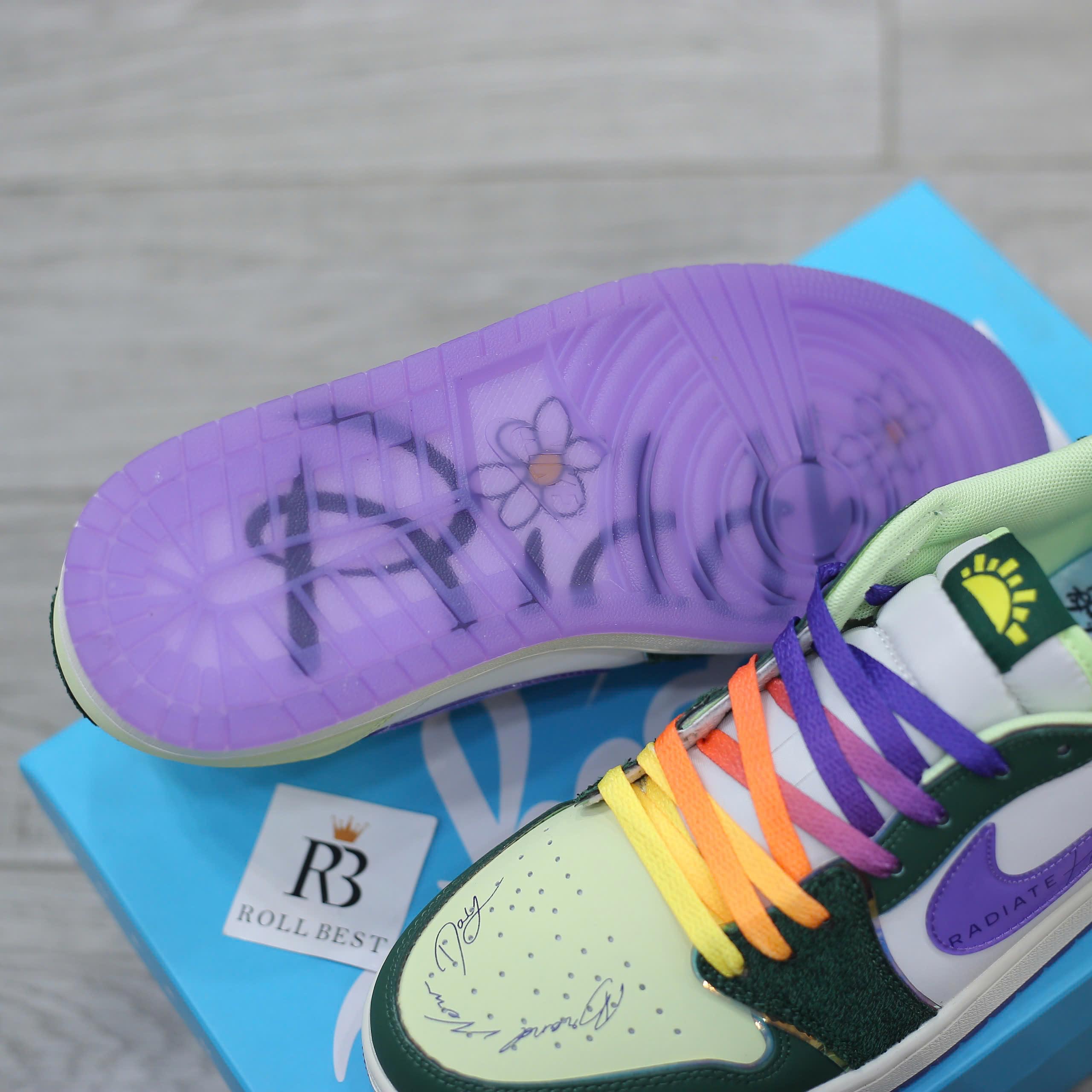 Giày Nike Air Jordan 1 Retro Low OG ‘Doernbecher 2023’ Best Quality