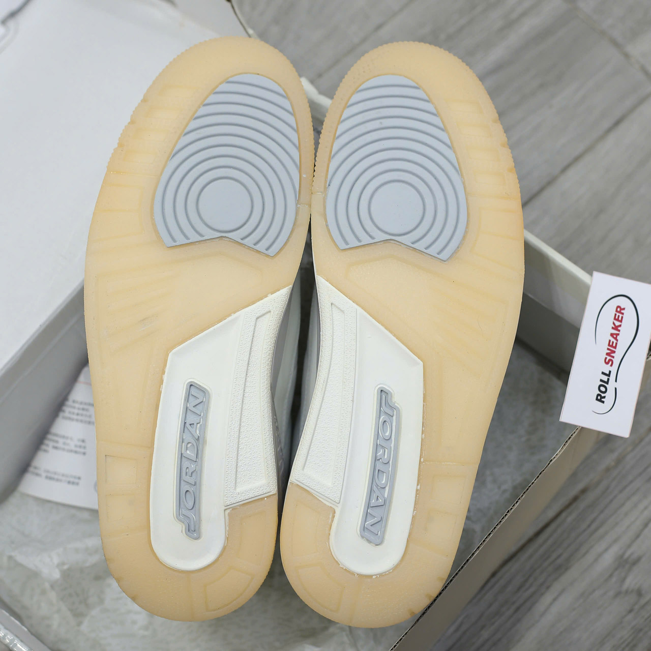 Giày Nike Air Jordan 3 Retro SE Craft Ivory Grey Mist Like Auth