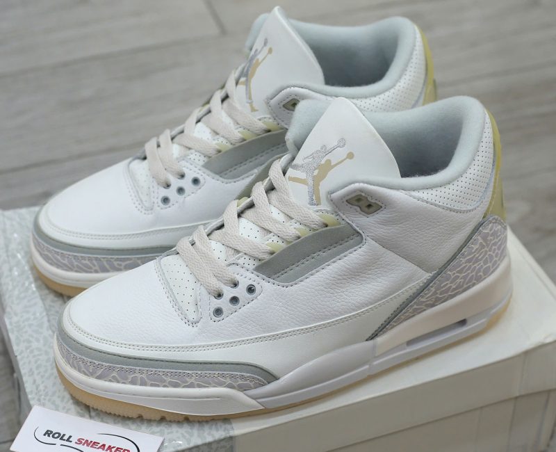 Giày Nike Air Jordan 3 Retro SE Craft Ivory Grey Mist Like Auth