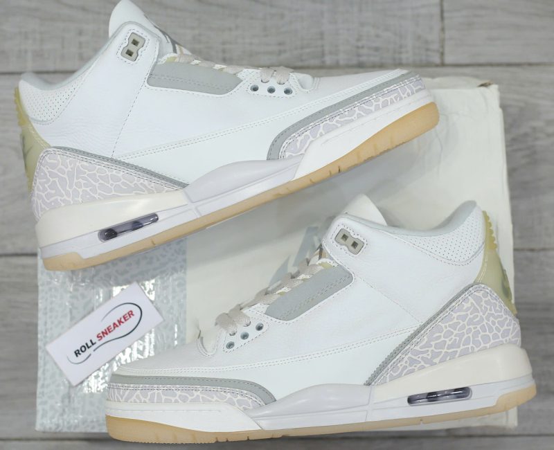 Giày Nike Air Jordan 3 Retro SE Craft Ivory Grey Mist Like Auth