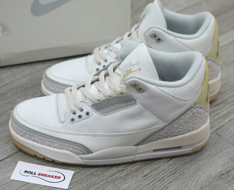 Giày Nike Air Jordan 3 Retro SE Craft Ivory Grey Mist Like Auth