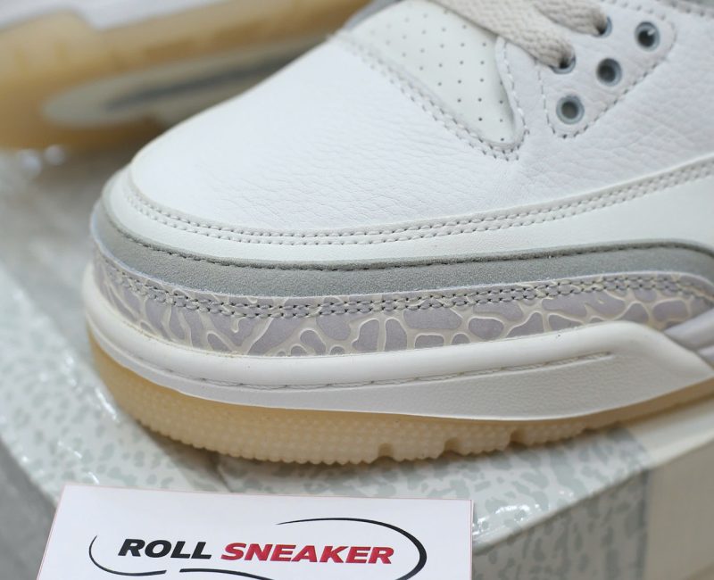 Giày Nike Air Jordan 3 Retro SE Craft Ivory Grey Mist Like Auth