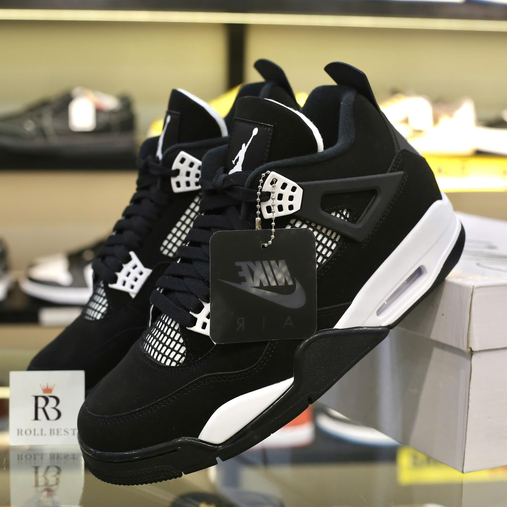 Giày Nike Air Jordan 4 Retro White Thunder Best Quality