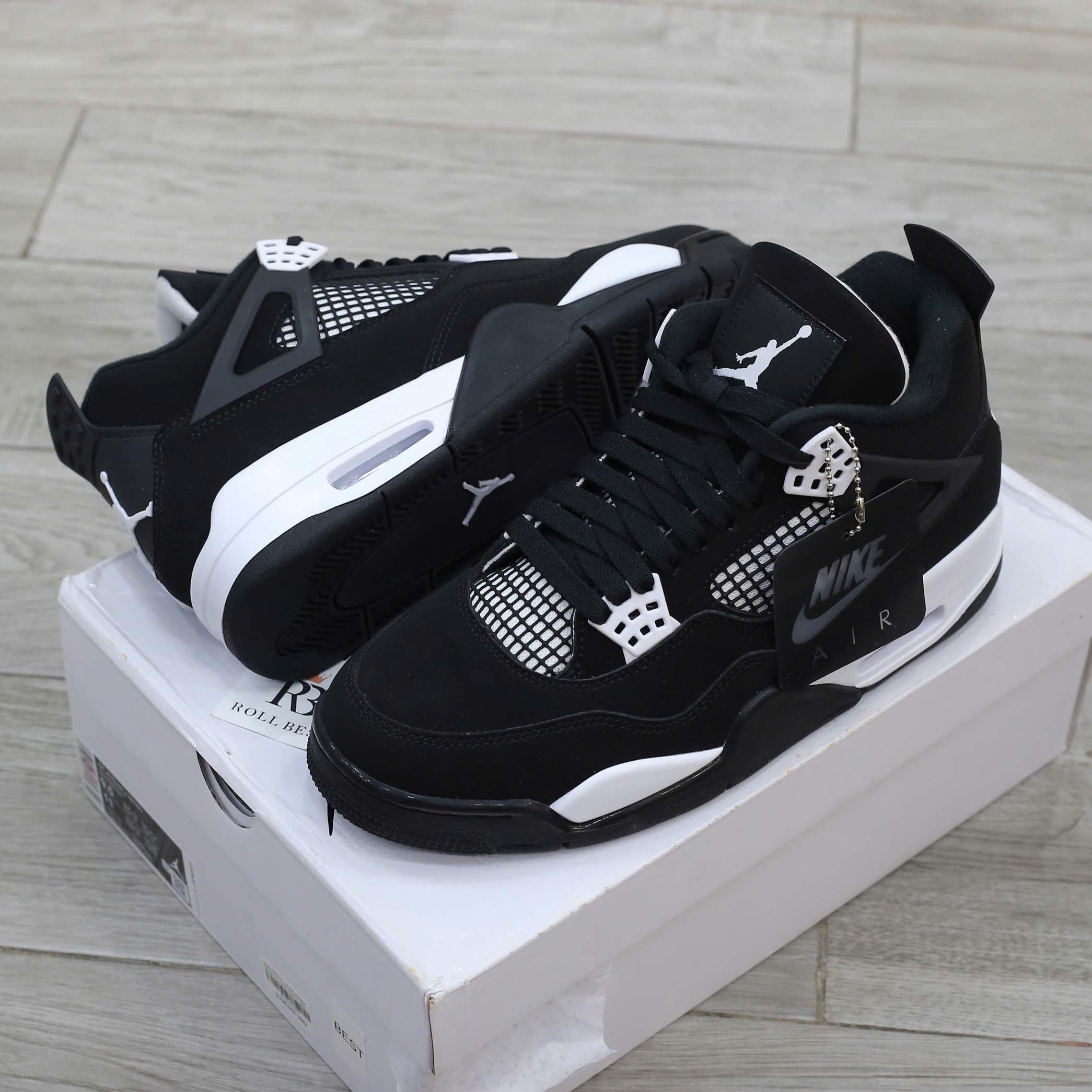 Giày Nike Air Jordan 4 Retro White Thunder Best Quality