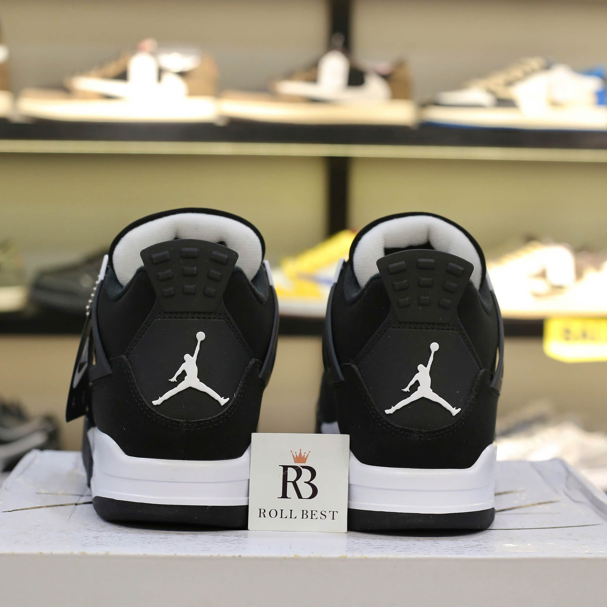 Giày Nike Air Jordan 4 Retro White Thunder Best Quality