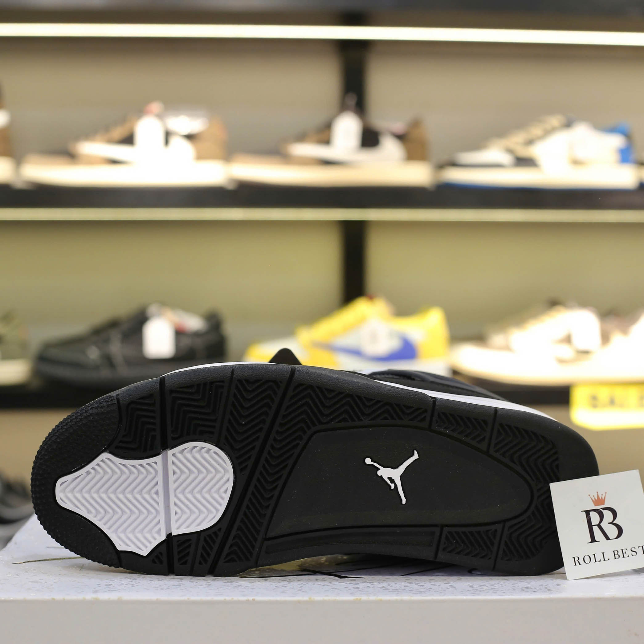 Giày Nike Air Jordan 4 Retro White Thunder Best Quality