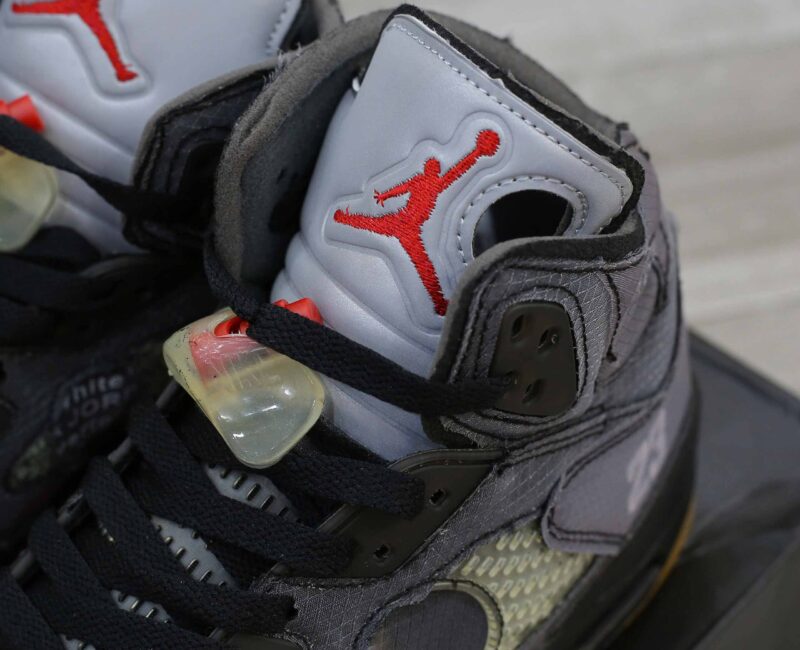 Giày Nike Off-White x Air Jordan 5 Retro SP Muslin Best Quality
