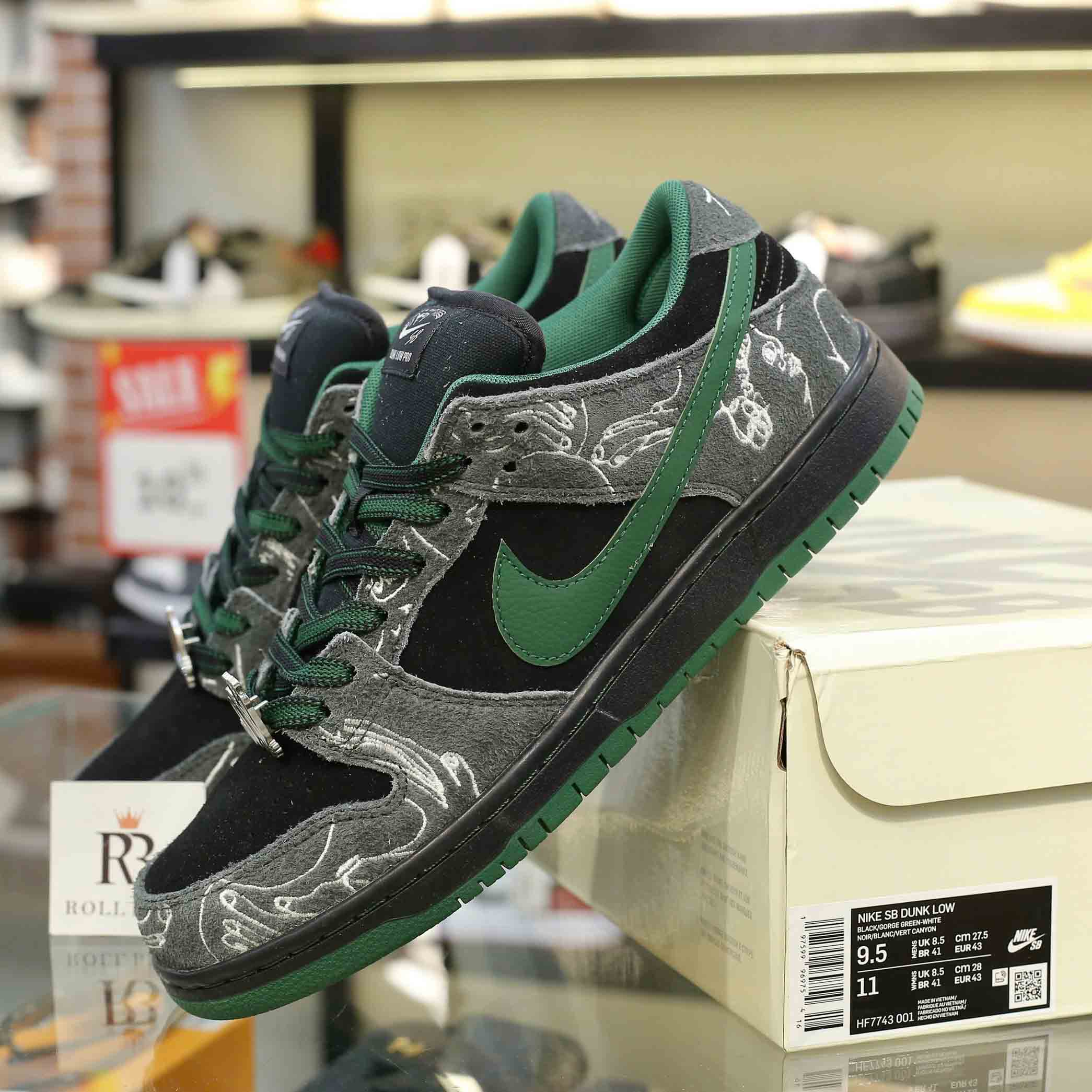 Giày Nike SB Dunk Low There Skateboards Best Quality