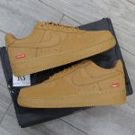 Giày Nike Supreme x Air Force 1 Low SP 'Wheat' Best Quality