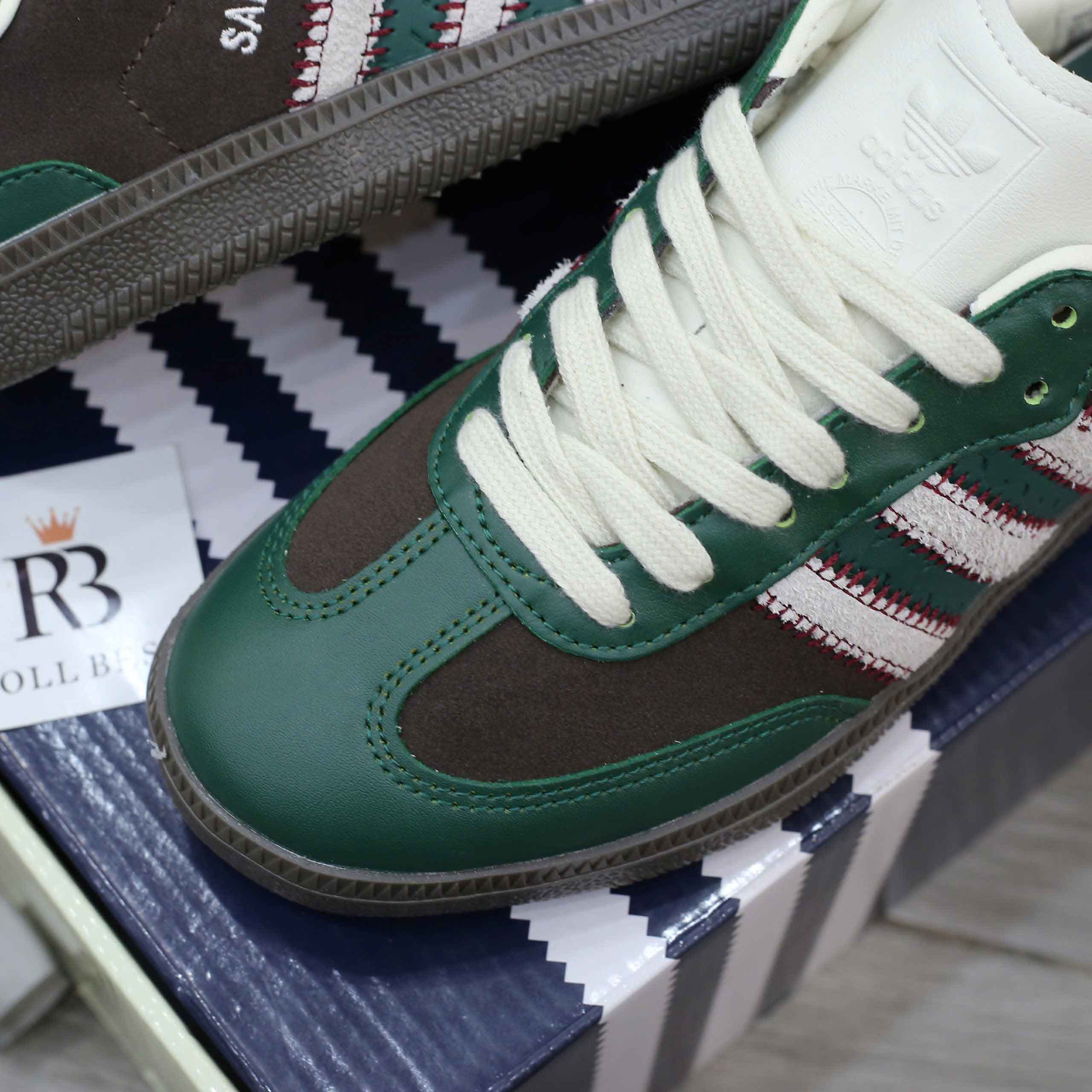 Giày Notitle x Adidas Samba OG Low Green Best Quality