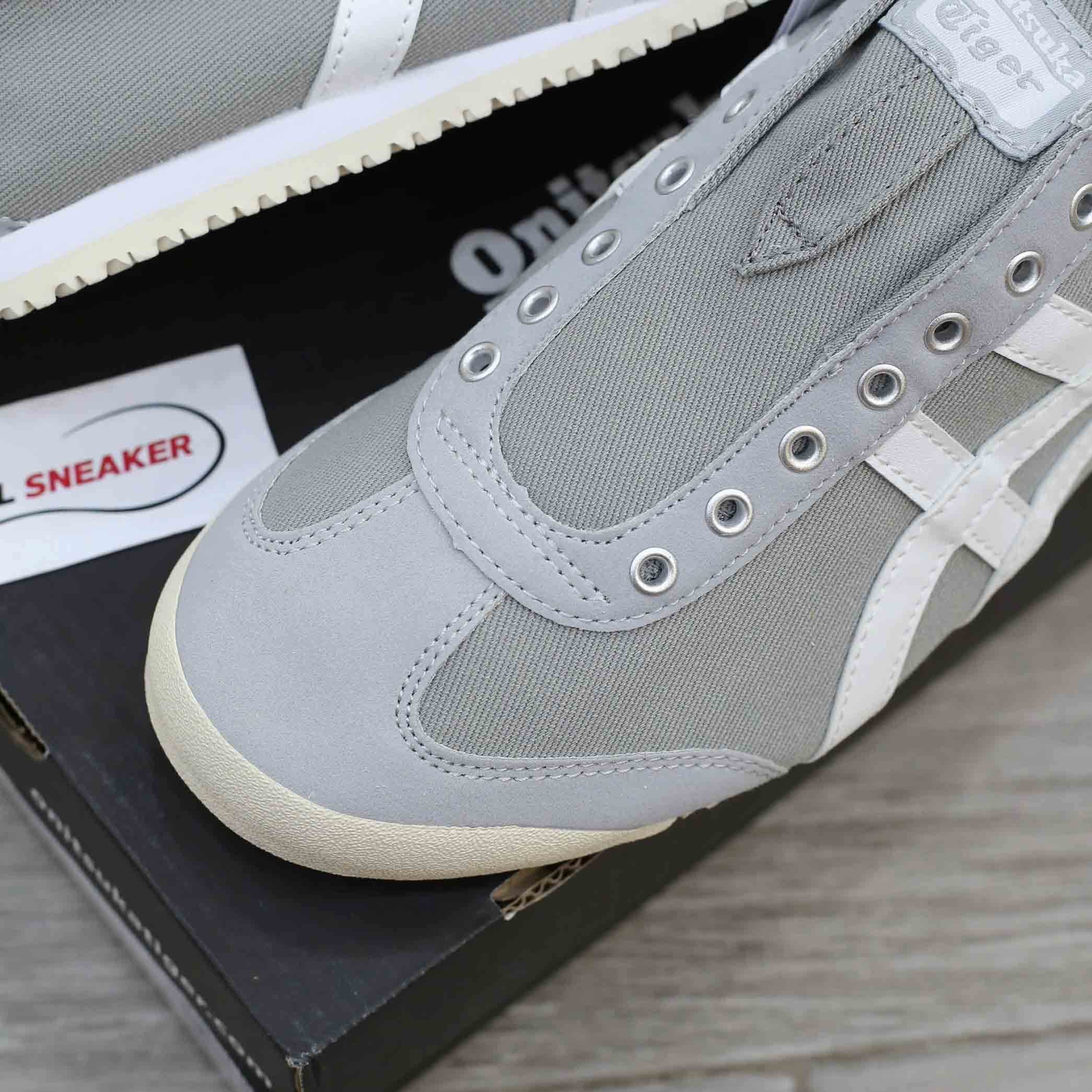 Giày Onitsuka Tiger Mexico 66 Oyster Grey Cream Like Auth