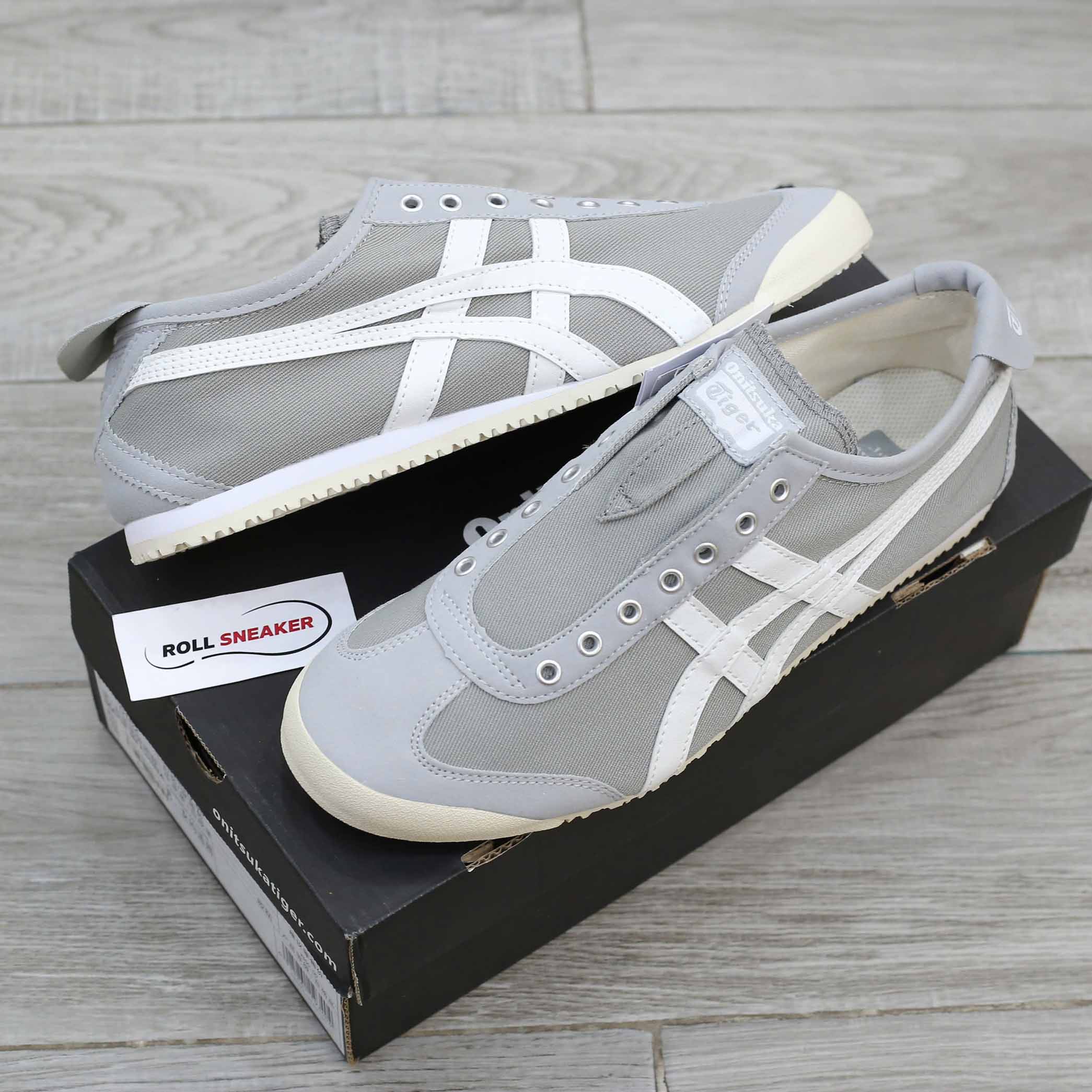 Giày Onitsuka Tiger Mexico 66 Oyster Grey Cream Like Auth