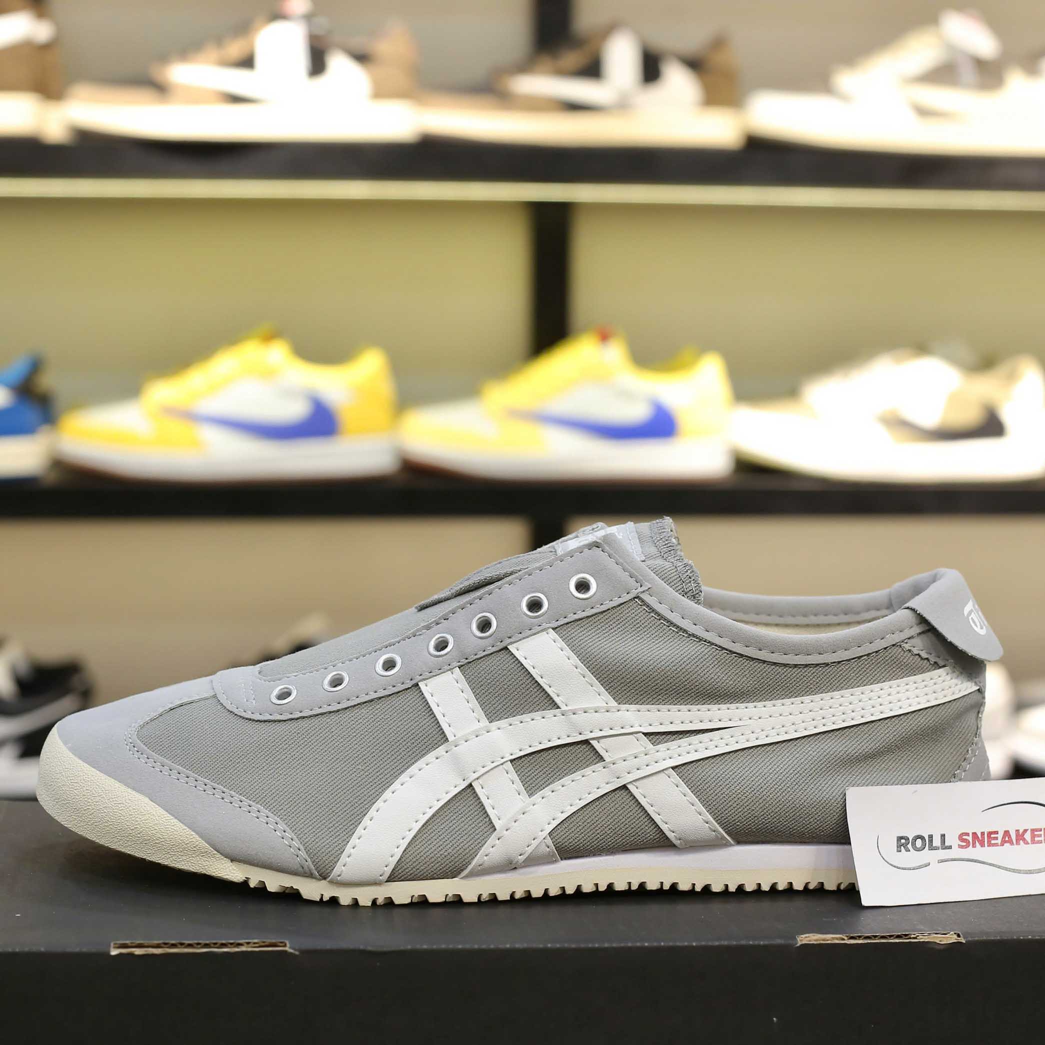 Giày Onitsuka Tiger Mexico 66 Oyster Grey Cream Like Auth