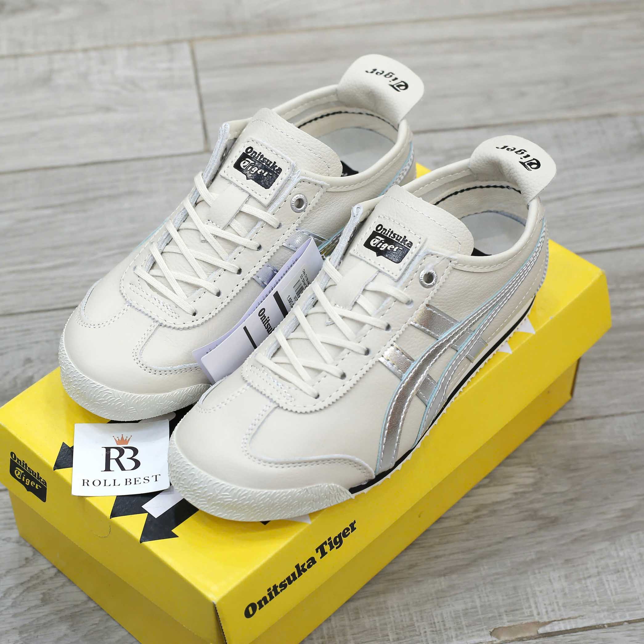 Giày Onitsuka Tiger Mexico 66 SD Birch Silver Best Quality