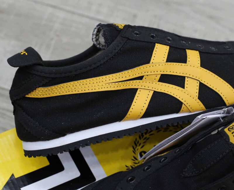Giày Onitsuka Tiger Mexico 66 Slip-On Black Tiger Yellow Best Quality