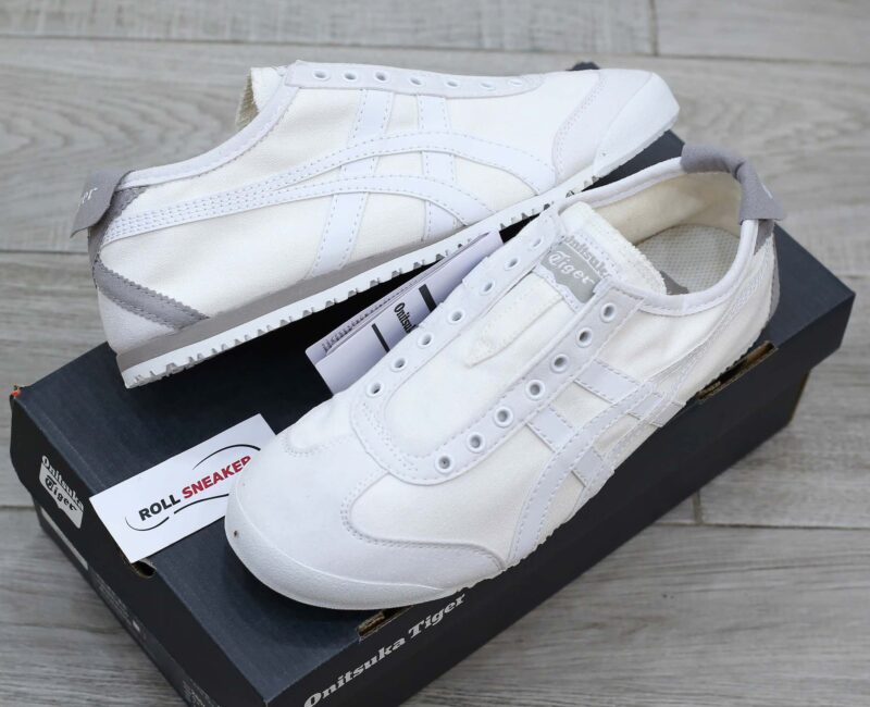 Giày Onitsuka Tiger Mexico 66 Slip On White Like Auth