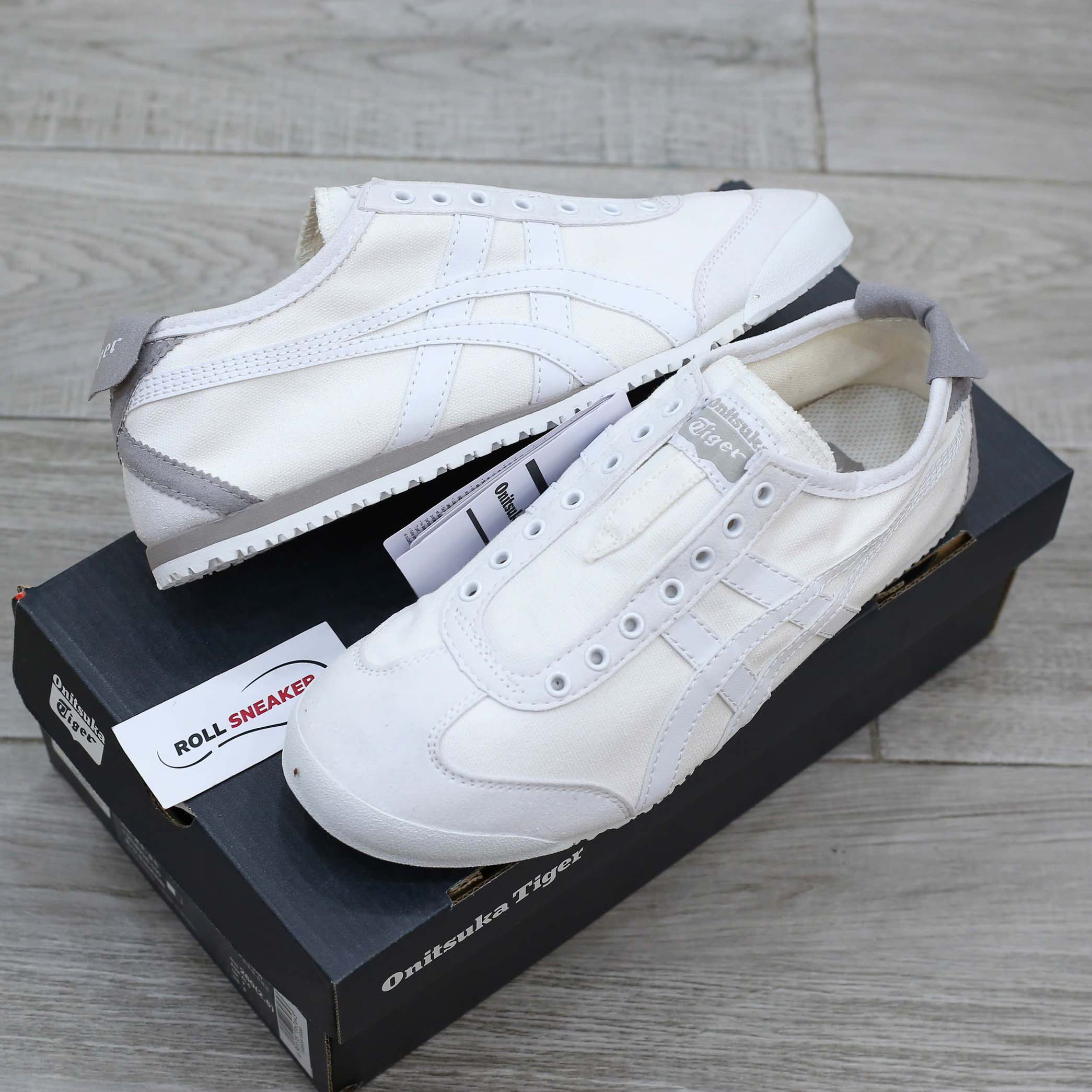 Giày Onitsuka Tiger Mexico 66 Slip On White Like Auth