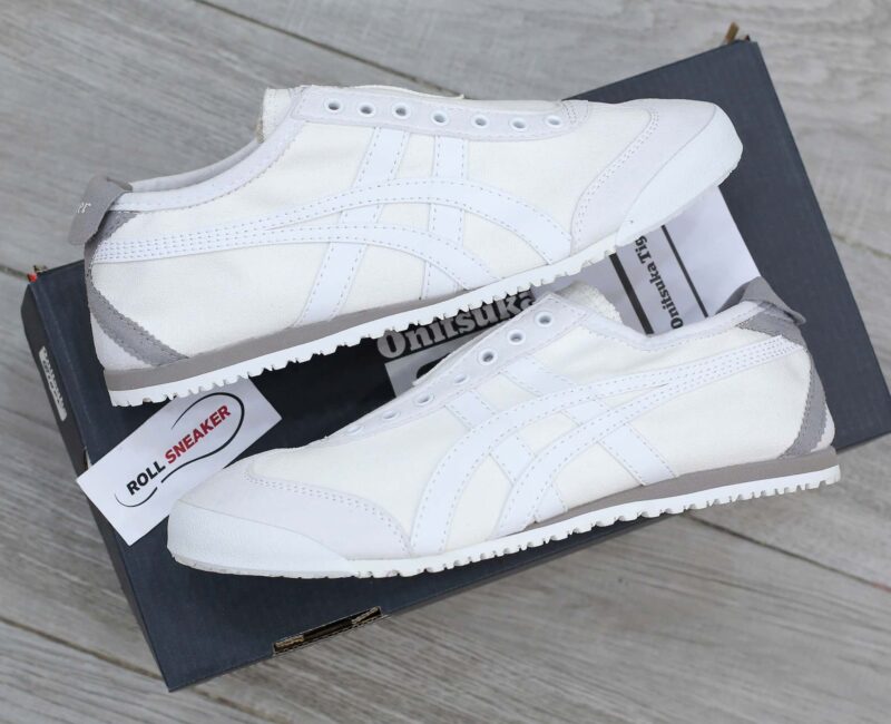 Giày Onitsuka Tiger Mexico 66 Slip On White Like Auth