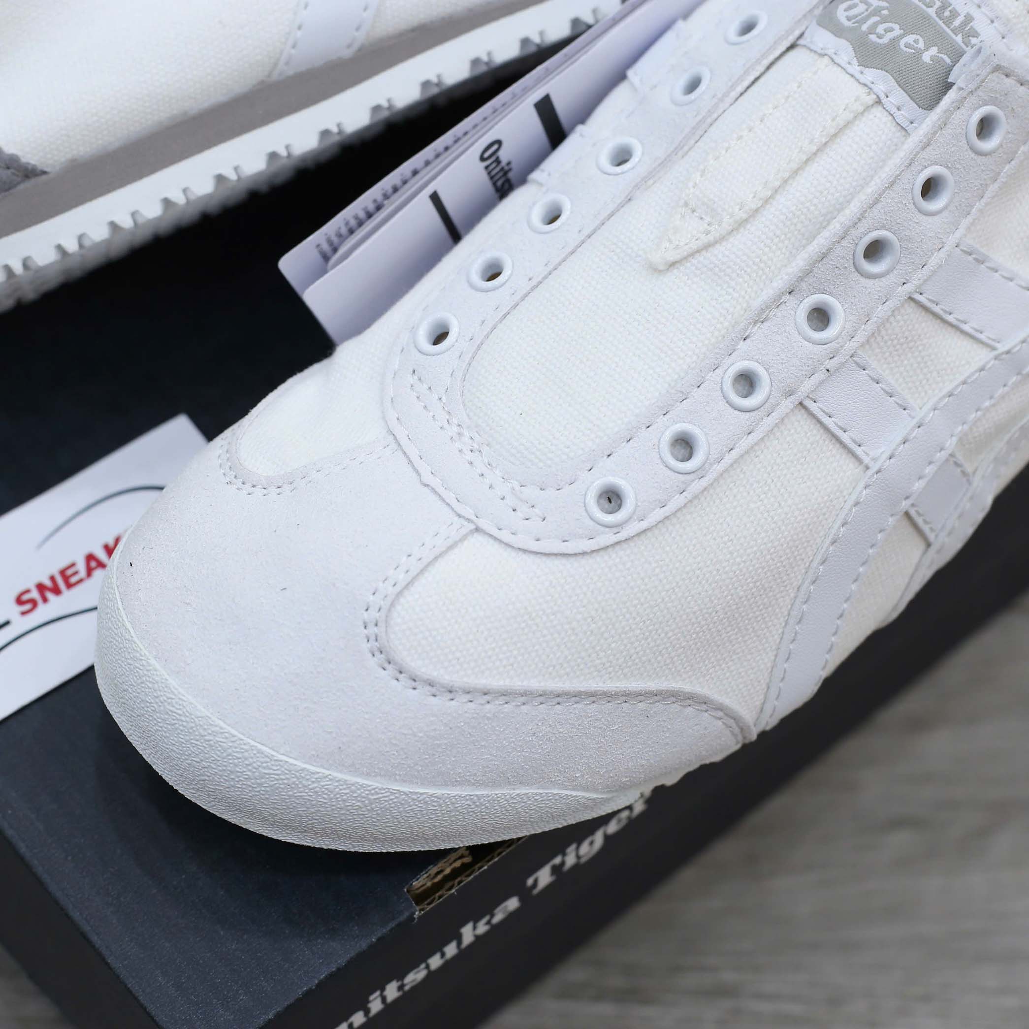 Giày Onitsuka Tiger Mexico 66 Slip On White Like Auth