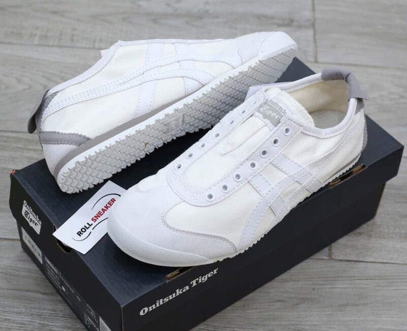 Giày Onitsuka Tiger Mexico 66 Slip On White Like Auth