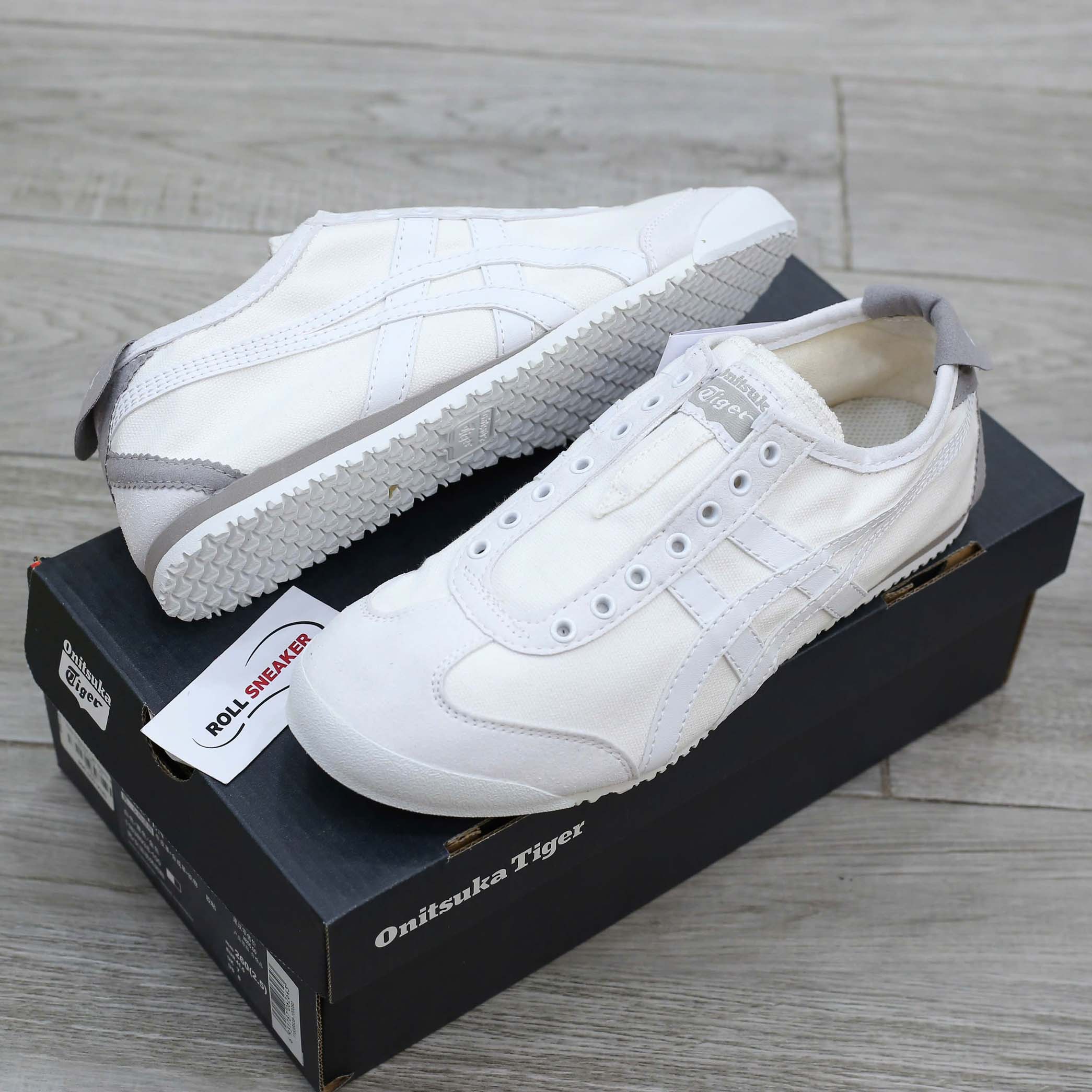 Giày Onitsuka Tiger Mexico 66 Slip On White Like Auth
