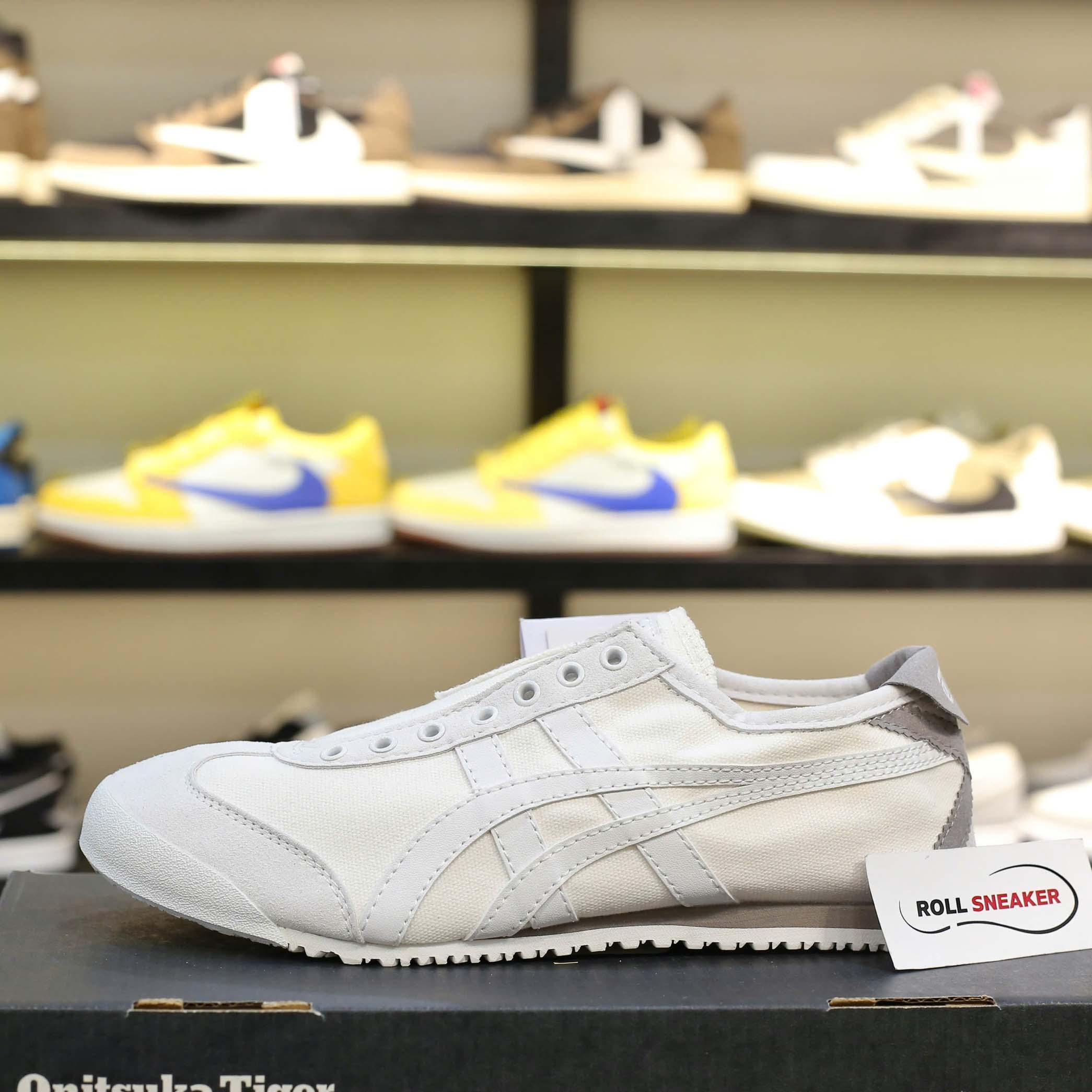 Giày Onitsuka Tiger Mexico 66 Slip On White Like Auth