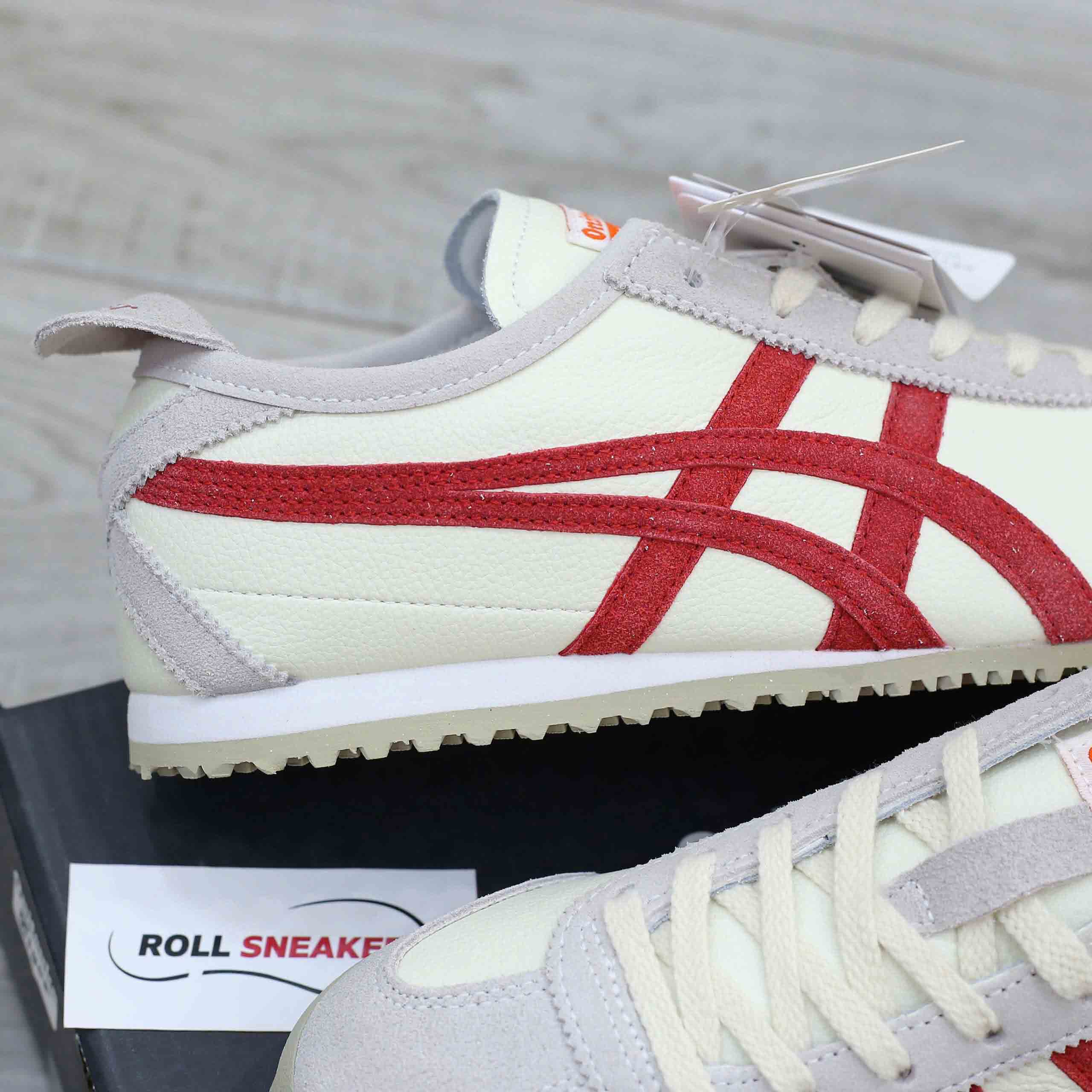 Giày Onitsuka Tiger Mexico 66 Vin Beige Red Like Auth